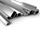 Exported Stainless Steel Pipes Glass Railings Shopping Malls Large Quantity Inexpensive Square Shape BA Welding Included