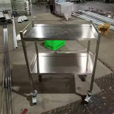 Durable Stainless Steel Cart for Home or Office Versatile Metal Product